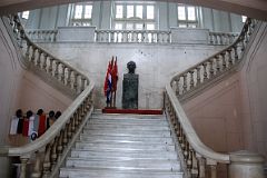 82 Cuba - Havana Centro - Museo de la Revolucion - main staircase and Jose Marti statue